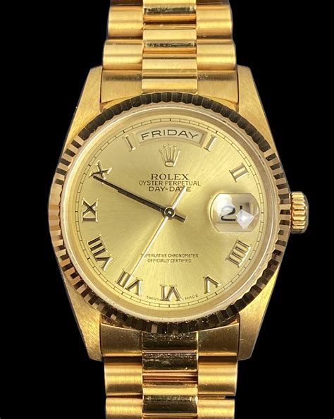 oyster perpetual Rolex gold